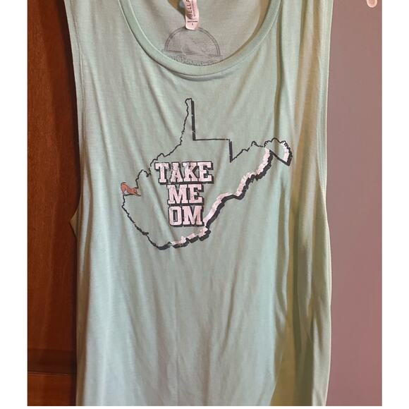 Bundle of 5 Graphic & Yoga tanks- Sz L & M - Picture 6 of 8